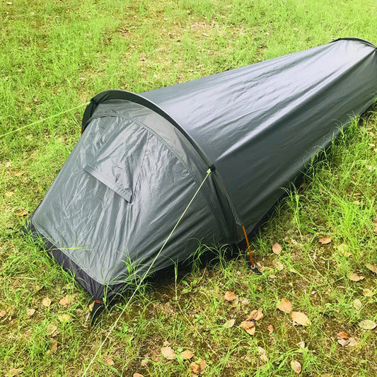 Ultralight Single-Person Camping Tent Green-1
