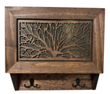 Tree of Life Wall-Mounted Gun Cabinet – Hidden Firearm Storage with Elegant Nature-Inspired Design