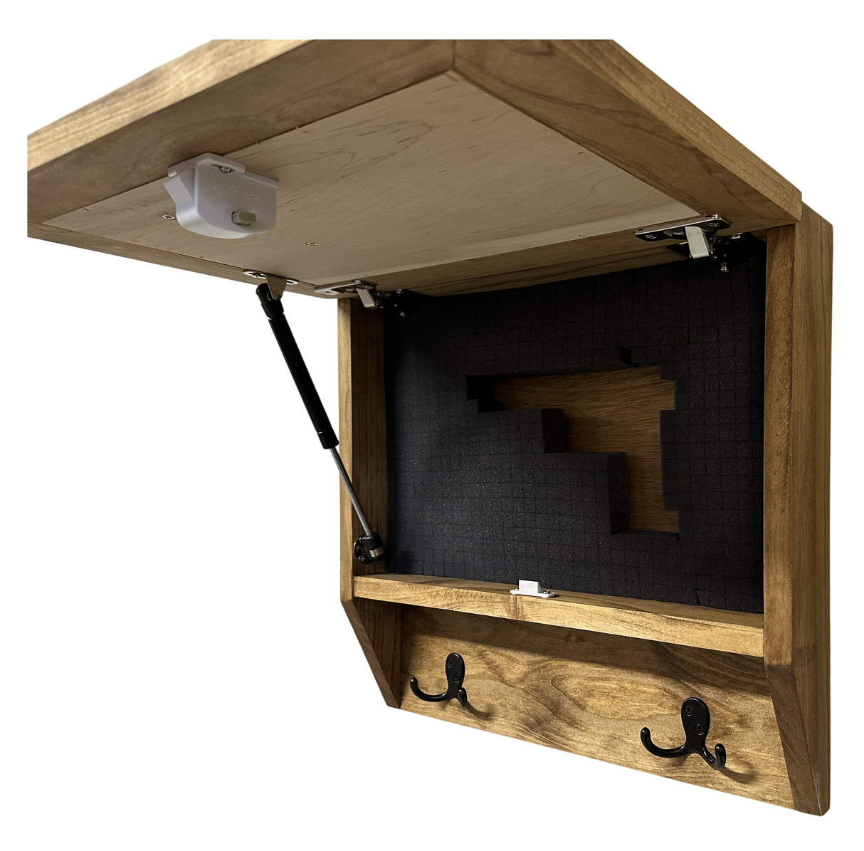 Family Tree Wall-Mounted Gun Cabinet – Hidden Secure Storage with Heartfelt Design