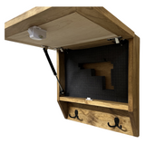 Family Tree Wall-Mounted Gun Cabinet – Hidden Secure Storage with Heartfelt Design