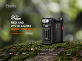 Fenix SW05R Clip On Light Versatile USB C Rechargeable With Red Or UV Output For Outdoor Enthusiasts