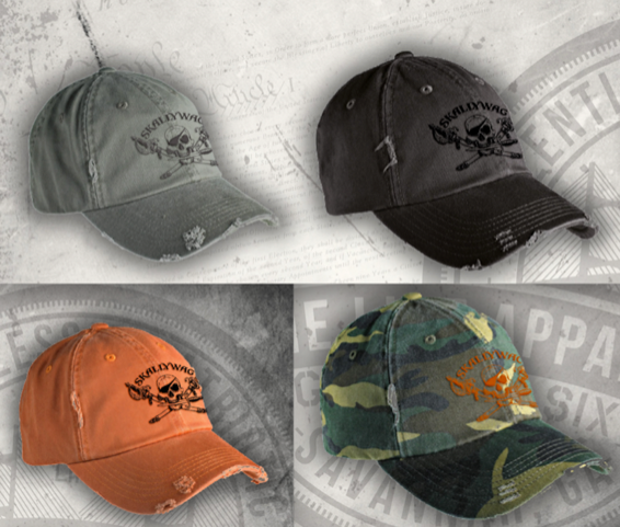 Distressed Old School Dad Hat-0