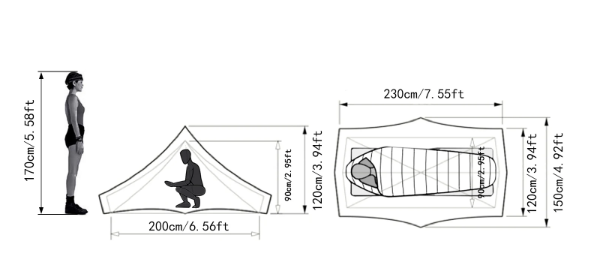 Summer Mesh Outdoor Camping Tent-3