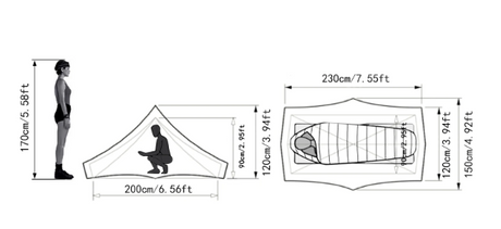 Summer Mesh Outdoor Camping Tent-3