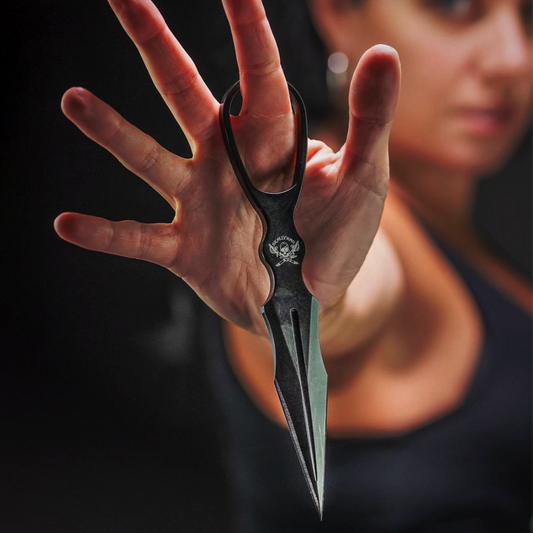 Skallywag Aluminum Dagger (Not Trainer) - Black-1