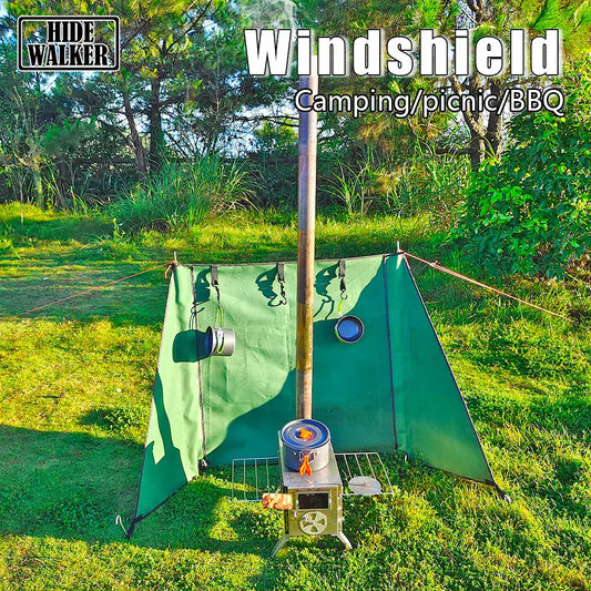 Stove Windbreak Camping Windshield-1