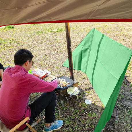 Stove Windbreak Camping Windshield-4