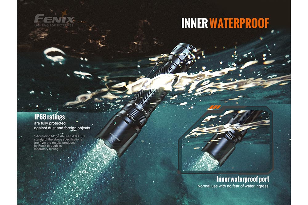 Fenix TK20R V2.0 3000 LM Rechargeable - Adventure-Ready