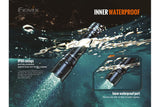 Fenix TK20R V2.0 3000 LM Rechargeable - Adventure-Ready