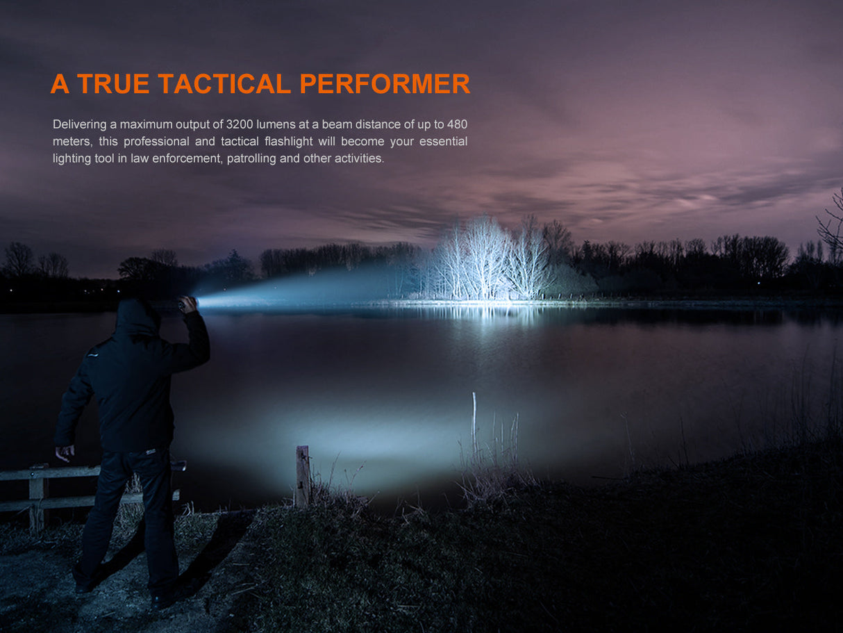 Fenix TK22R Rechargeable Flashlight - Adventure Ready
