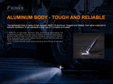 Fenix TK22 TAC Tactical Flashlight 2800 Lumens -Trail-Ready