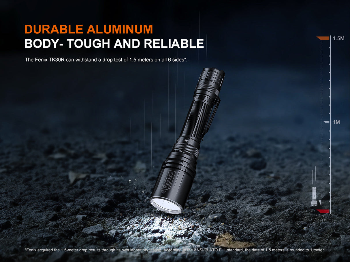 Fenix TK30R White Laser Flashlight Rechargeable – Night Edge