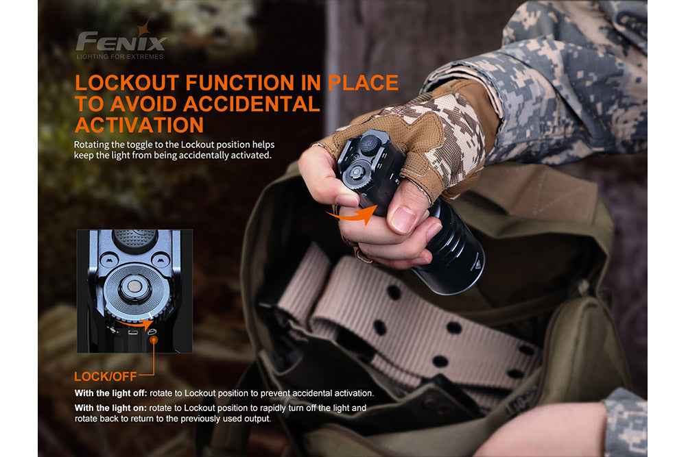 Fenix TK35UE V2.0 Flashlight 5000 Lumens Adventure Ready