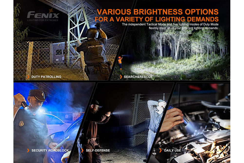 Fenix TK35UE V2.0 Flashlight 5000 Lumens Adventure Ready