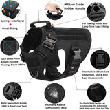 Tactical Military Dog Harness and Leash Set-1