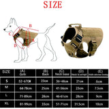 Tactical Military Dog Harness and Leash Set-2