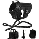 Tactical Military Dog Harness and Leash Set-9