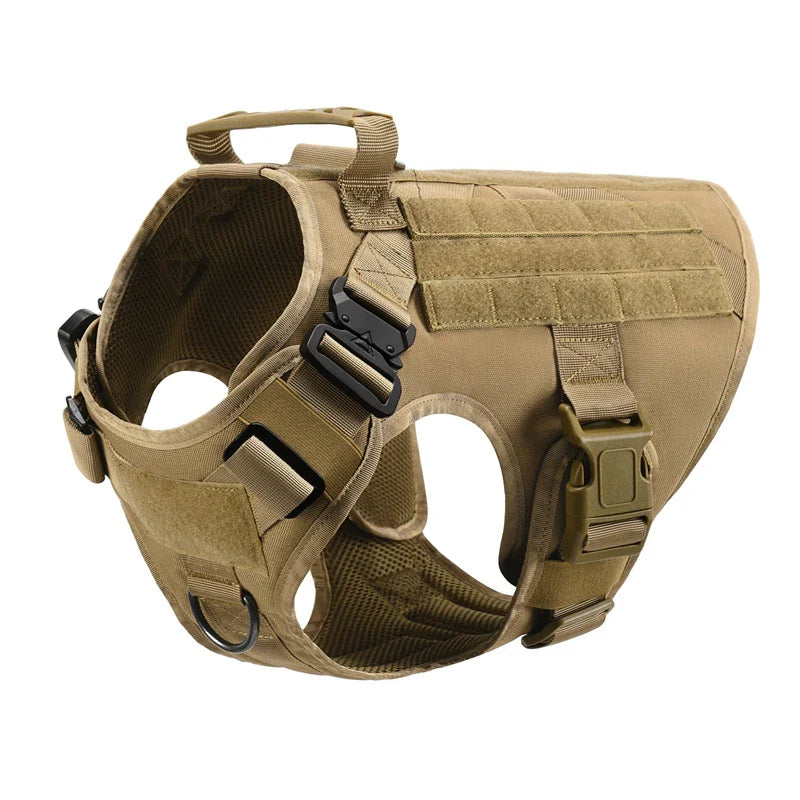 Tactical Military Dog Harness and Leash Set-19