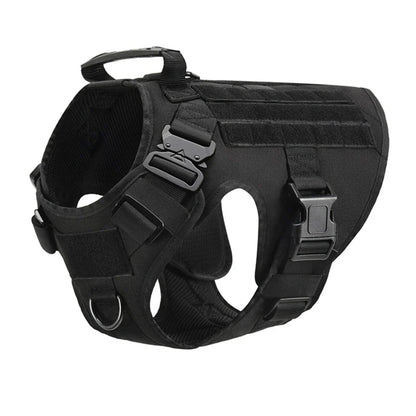 Tactical Military Dog Harness and Leash Set-14