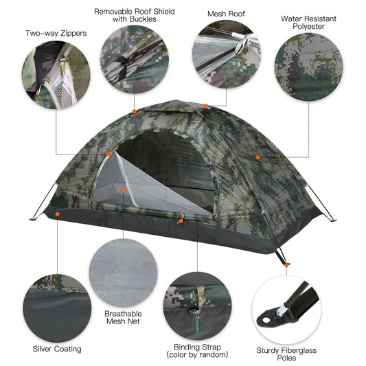 Ultralight Camping Tent UPF 30+ Portable-1