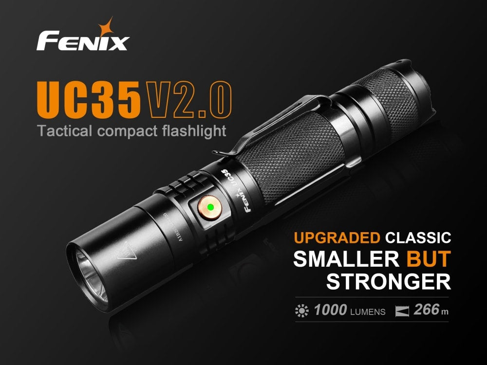 Fenix UC35 V2.0 EDC LED Flashlight – Adventure-Ready