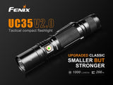 Fenix UC35 V2.0 EDC LED Flashlight – Adventure-Ready
