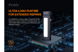 Fenix WT16R Rechargeable Work Light With 300 Lumen Output Magnetic Back And Side Light For Technicians