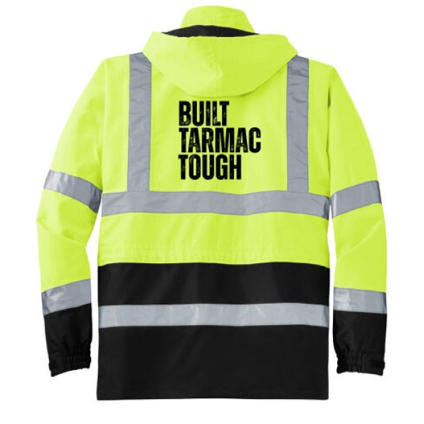 Rain Parka CornerStone Built Tarmac Tough For Tactical Crews ANSI Class 3 Waterproof Seam Sealed