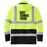 Rain Parka CornerStone Built Tarmac Tough For Tactical Crews ANSI Class 3 Waterproof Seam Sealed