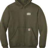 Carhartt The Crew Hangar Midweight Hooded Sweatshirt For Workwear Pros Built Tough Rugged Comfort