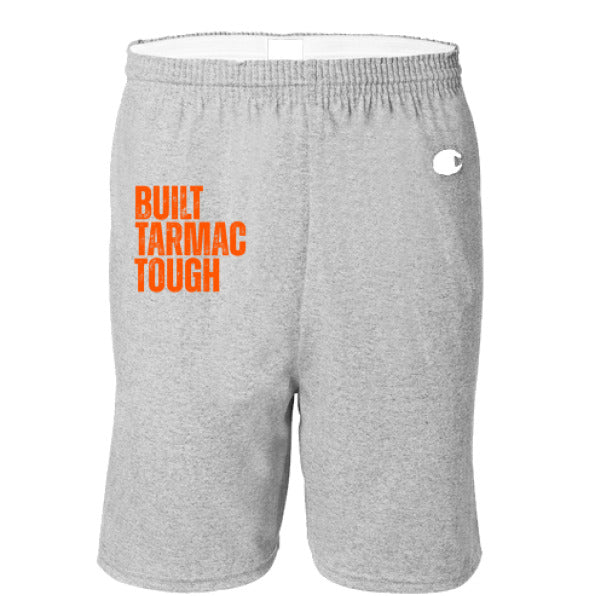 Champion Cotton Gym Short For Off Duty Athletes, Soft Cotton Jersey, Full Athletic Fit, Internal Drawcord