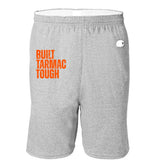 Champion Cotton Gym Short For Off Duty Athletes, Soft Cotton Jersey, Full Athletic Fit, Internal Drawcord