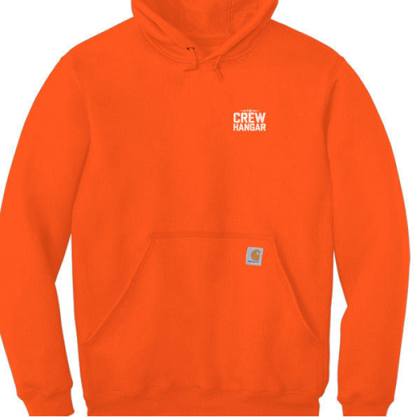 Carhartt The Crew Hangar Midweight Hooded Sweatshirt For Workwear Pros Built Tough Rugged Comfort