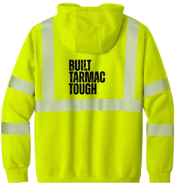 Carhartt Hi Vis Class 3 Hoodie Tarmac Tough Durable Workwear For Construction Pros