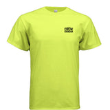 The Crew Hangar Hi Vis Standard Tee Tarmac Tough Durable Gildan Ultra Cotton For Ramp Crews