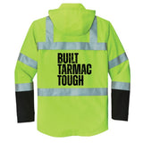 High-Vis 3-In-1 Rain Jacket For Ramp Crews By The Crew Hangar Waterproof And 360 Degree Reflectivity