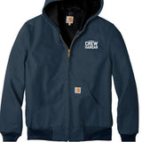 Carhartt Thermal-Lined Duck Active Jac The Crew Hangar Edition For Cold Weather Workwear