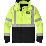 CornerStone High Visibility Bomber Jacket Built Tarmac Tough for Ramp Pros ANSI Class 3 Visibility