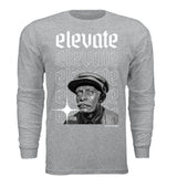 Orville Wright Vintage Long Sleeve Elevate Ultra Soft Tri Blend Breathable The Crew Hangar For Aviation Enthusiasts