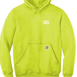 Carhartt The Crew Hangar Midweight Hooded Sweatshirt For Workwear Pros Built Tough Rugged Comfort