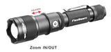 FlexBeam- 1200 Lumen Adjustable Beam Rechargeable Flashlight