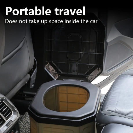 Portable Folding RV Toilet Emergency Camping Toilet-3