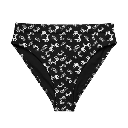 Buck Shadow High-Waisted Bikini Bottom