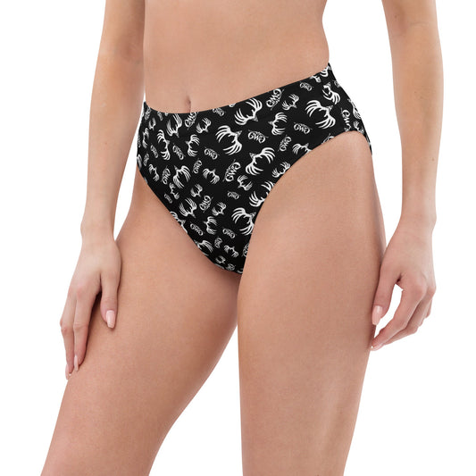 Buck Shadow High-Waisted Bikini Bottom