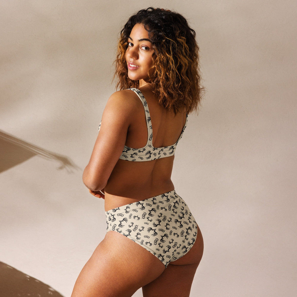 Buck High-Waisted Bikini Set