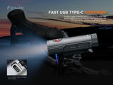 Fenix BC21R V3.0 Bike Light 1200-Lumen Aluminum Trail Ready