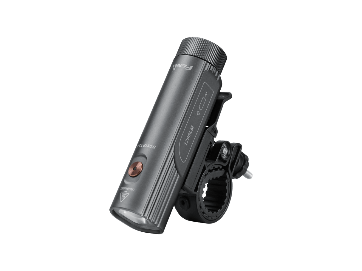 Fenix BC21R V3.0 Bike Light 1200-Lumen Aluminum Trail Ready