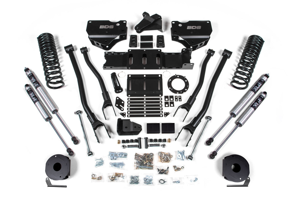 4 Inch Lift Kit w/ 4-Link | Ram 2500 w/ Rear Air Ride (19-24) 4WD | Gas