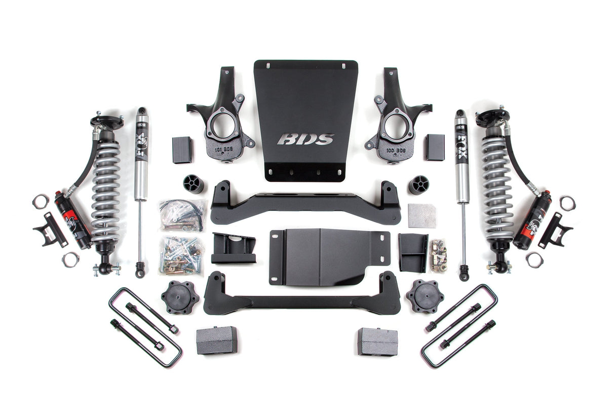 4 Inch Lift Kit | FOX Performance Elite Coil-Over | Chevy Silverado or GMC Sierra 1500 (07-13) 4WD