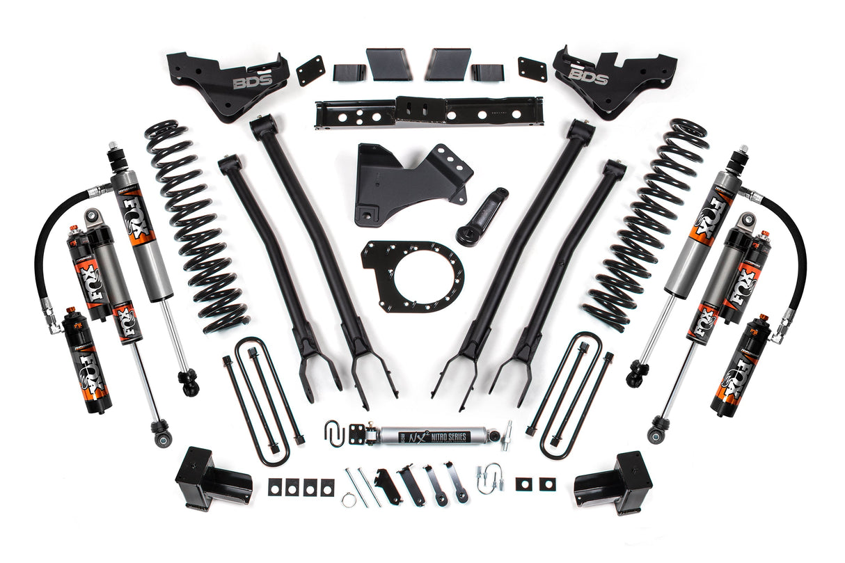 7 Inch Lift Kit w/ 4-Link | Ford F250/F350 Super Duty (23-25) 4WD | Diesel